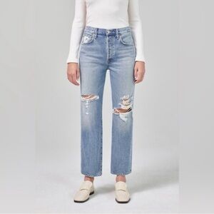 Citizens of Humanity Emery Crop Distressed Jeans 26